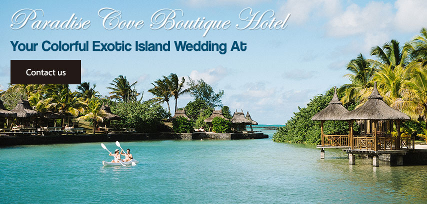 Wedding at Paradise Cove Boutique Hotel